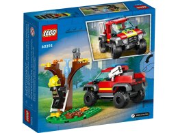 LEGO 60393 CITY Wóz strażacki 4x4 misja LEGO