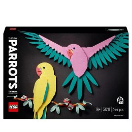 Lego ART 31211 Kolekcja zwierząt - papugi ary LEGO