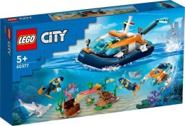 Lego CITY 60377 Łódź do nurkowania badacza LEGO