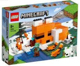 Lego MINECRAFT 21178 Siedlisko lisów LEGO