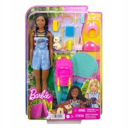 Barbie Brooklyn na kempingu lalka+akcesoria Mattel