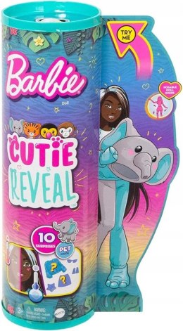 Barbie Cutie Reveal seria Dżungla HKP98 Mattel