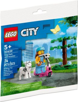 LEGO 30639 Wybieg dla psów i hulajnoga LEGO