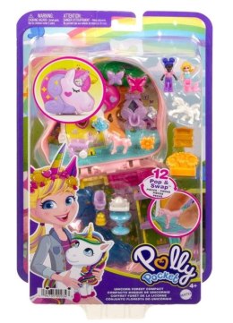 Polly Pocket. Unicorn Forest Compact HCG20 Mattel