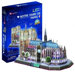Puzzle 3D Katedra Notre Dame LED Cubic Fun