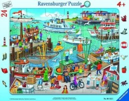 Puzzle w ramce 24 Dzień w porcie Ravensburger