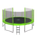 Trampolina ogrodowa SkyRamiz 487cm 16FT dla dzieci Zielony + Akcesoria