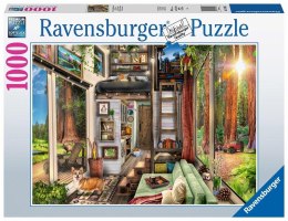 Puzzle 1000 Domek w lesie Ravensburger