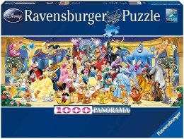 Puzzle 1000 Panorama Postacie Disney Ravensburger