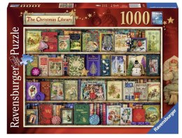 Puzzle 1000 Świąteczna biblioteka Ravensburger