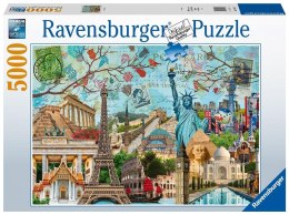 Puzzle 5000 Duże miasto Ravensburger