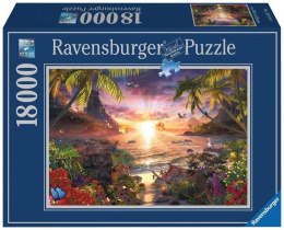 Puzzle 18000 Raj. Zachód słonca Ravensburger
