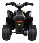 Quad Honda 250X TRX na akumulator Czarny + Klakson + LED + Ekoskóra