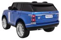 Range Rover HSE Lakierowane Autko dla 2 dzieci Niebieski + Pilot + 5-pkt pasy + Panel audio + LED