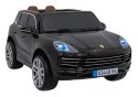 Porsche Cayenne S na akumulator dla dzieci Lakier Czarny + Pilot + Wolny START + EVA + Audio LED