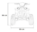 Pojazd Quad Spalinowy RENEGADE HighPer 125CC Czerwony