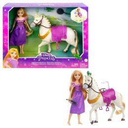 Disney Princess. Lalka Roszpunka i Maksimus HLW23 Mattel