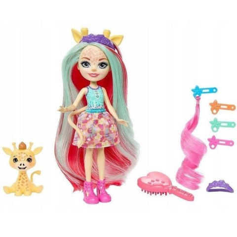 Enchantimals. Lalka Deluxe Żyrafa HNV29 Mattel