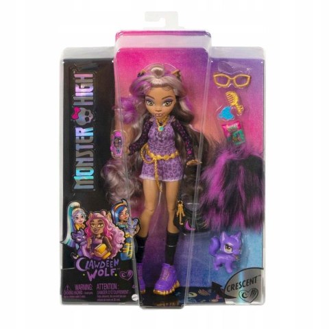 Monster High Clawdeen Wolf Lalka podstawowa HHK52 Mattel