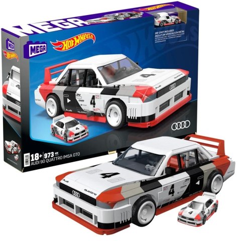 Mega Hot Wheels Audi 90 Quattro IMSA GTO Mattel