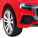 Audi Q8 Lift na akumulator dla dzieci Czerwony + Pilot + EVA + Wolny Start + MP3 USB + LED