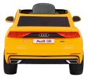 Audi Q8 Lift na akumulator dla dzieci Żółty + Pilot + EVA + Wolny Start + MP3 USB + LED