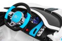 Bugatti Divo Autko na akumulator dla dzieci Biały + Pilot + EVA + Wolny Start + LED MP3