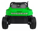 Autko Farmer Truck dla 2 dzieci Zielony + Napęd 4x4 + Pilot + Kiper + Audio LED