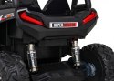 Buggy UTV Terenówka dla dzieci Czerwony + Pilot + Bagażnik + Wolny Start + EVA + MP3 LED