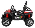 Grand Buggy Strong Lift dla dzieci Czerwony + Napęd 4x4 + Pilot + Bagażnik + Radio MP3 + LED