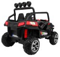 Grand Buggy Strong Lift dla dzieci Czerwony + Napęd 4x4 + Pilot + Bagażnik + Radio MP3 + LED