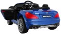 Mercedes AMG SL65 dla dzieci Lakier Niebieski + Pilot + Bagażnik + Regulacja siedzenia + MP3 LED + Wolny Start