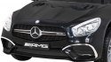 Mercedes Benz AMG SL65 S elektryczny dla dzieci Czarny + Pilot + Audio LED + Ekoskóra + EVA + Wolny Start